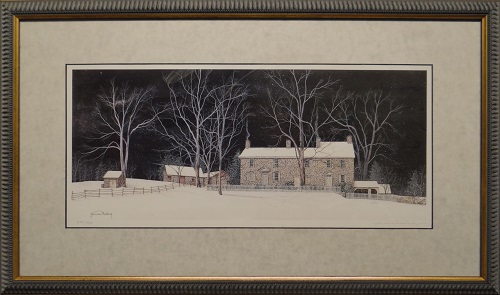 Picture of Thompson-Neely House by James Redding with 1-inch grey frame